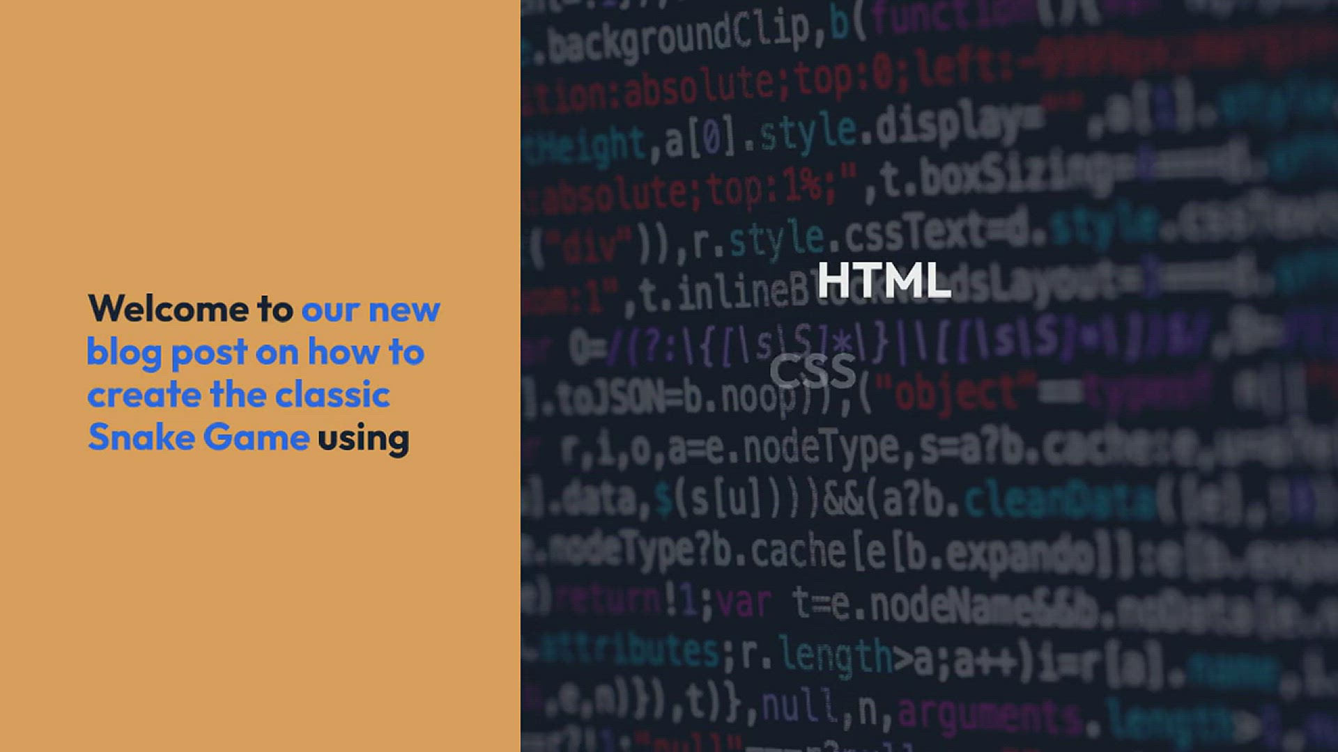 'Video thumbnail for Snake Game Using HTML, CSS and JavaScript (source code)'