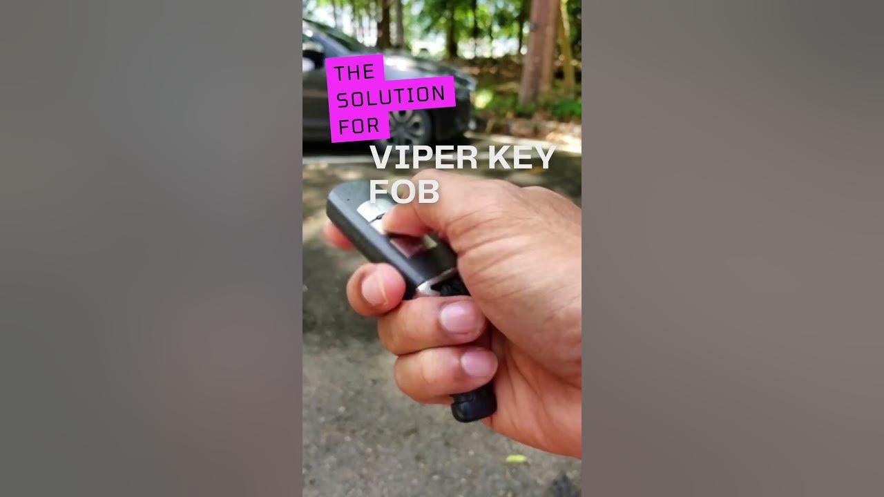 Video thumbnail for Your Viper Key FOB Not Working? Check Out These Tips! #shorts