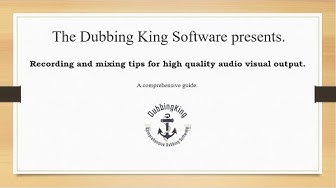 'Video thumbnail for Recording And Mixing Tips For High-Quality Audio Visual Output (Case Study)'