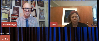 Video thumbnail for Anna Deavere Smith Visits Backstage LIVE- Watch Now!