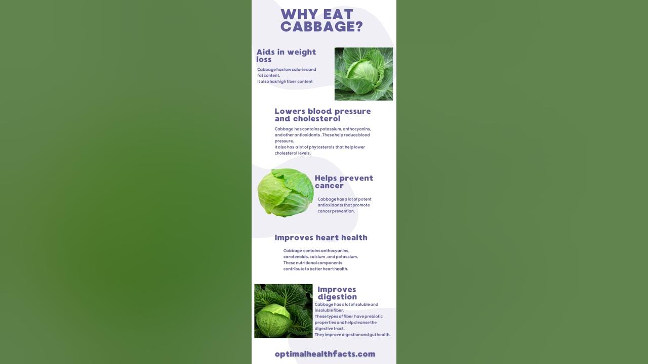 Video thumbnail for The Benefits of Eating Cabbage
