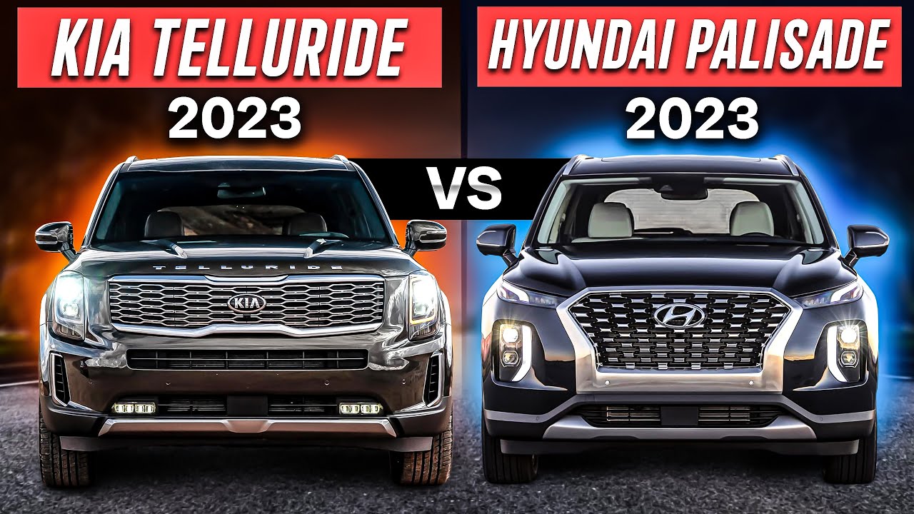 Video thumbnail for 2023 Kia Telluride VS 2023 Hyundai Palisade | Which Reliable Large 3-Row SUV You Should Buy?