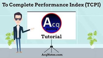 'Video thumbnail for To Complete Performance Index (TCPI) Tutorial'