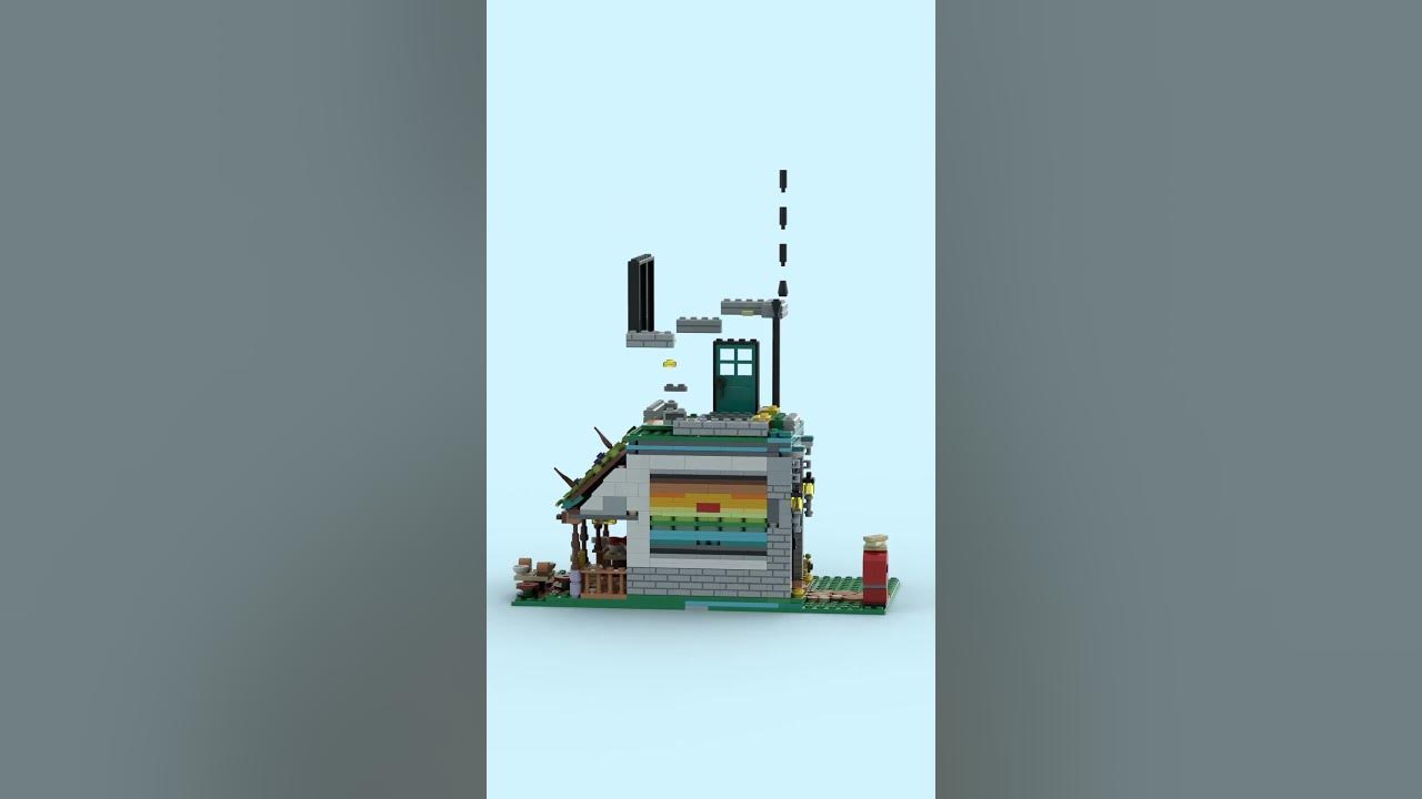 Video thumbnail for LEGO Classic Townhouse – Modification of 2x LEGO Sets 31139 (LEGO City)