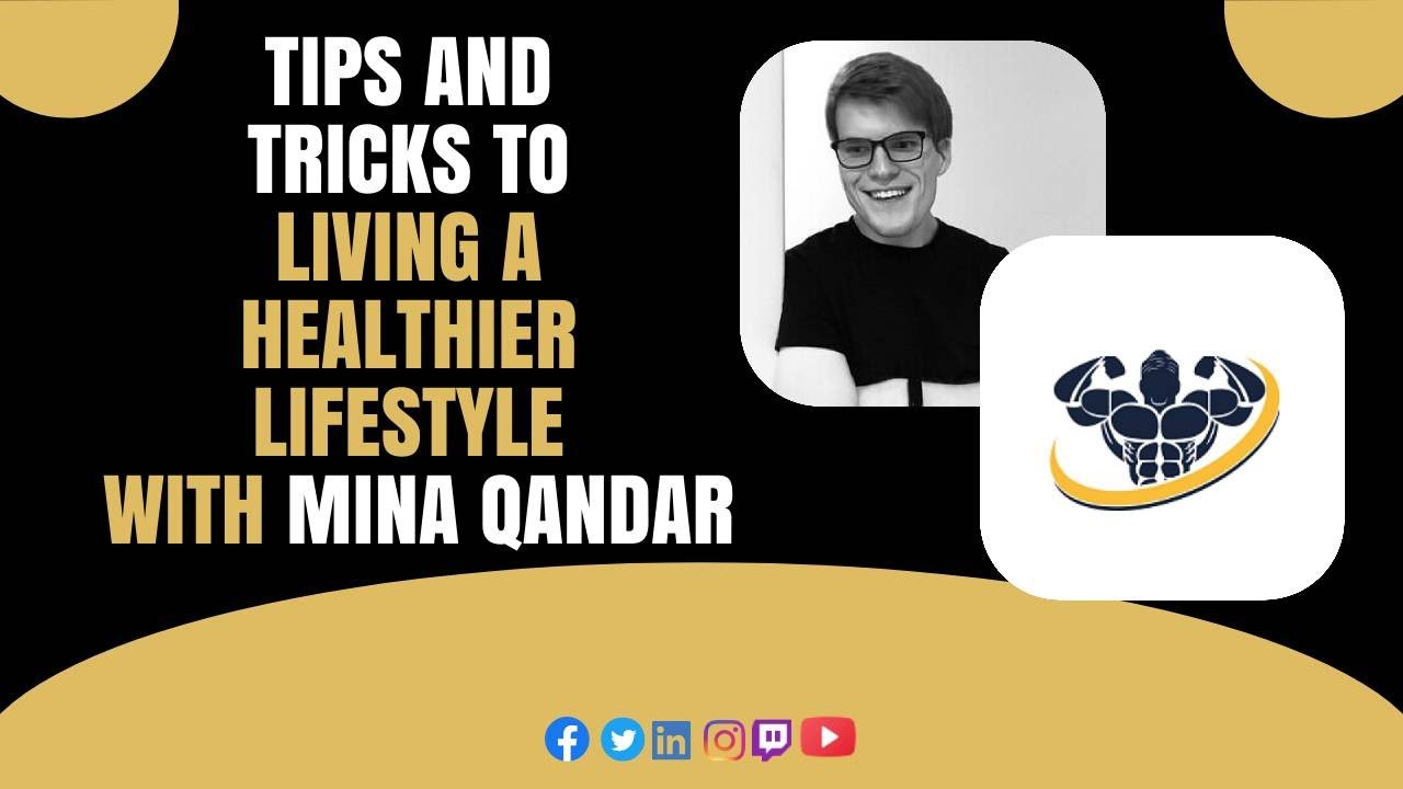 Video thumbnail for Tips and tricks to living a healthier lifestyle With Mina Qandar | CrazyFitnessGuy