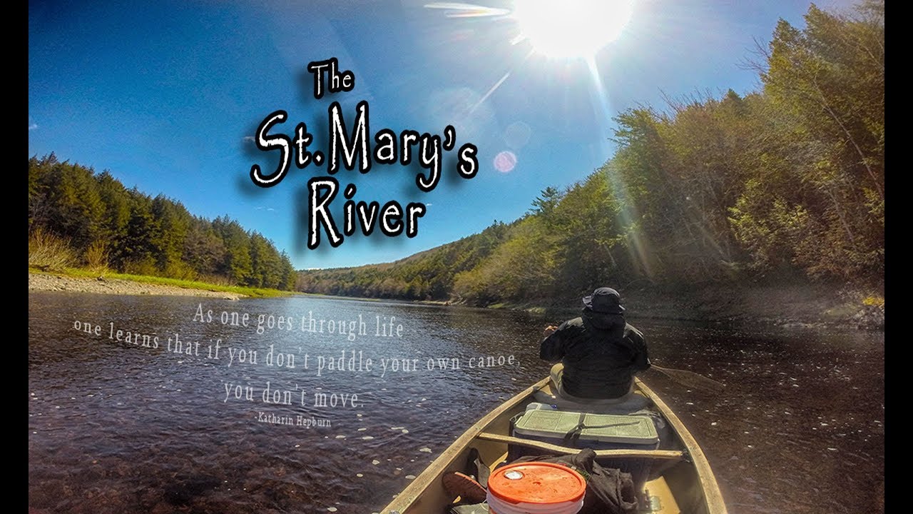 'Video thumbnail for Paddling The St. Mary's River in Nova Scotia'