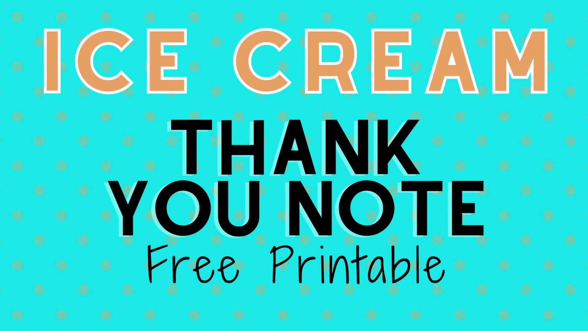 'Video thumbnail for ice cream thank you humix video'
