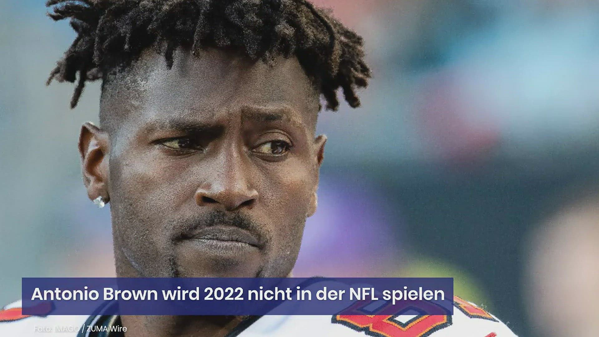 'Video thumbnail for Antonio Brown wird 2022 nicht in der NFL spielen'