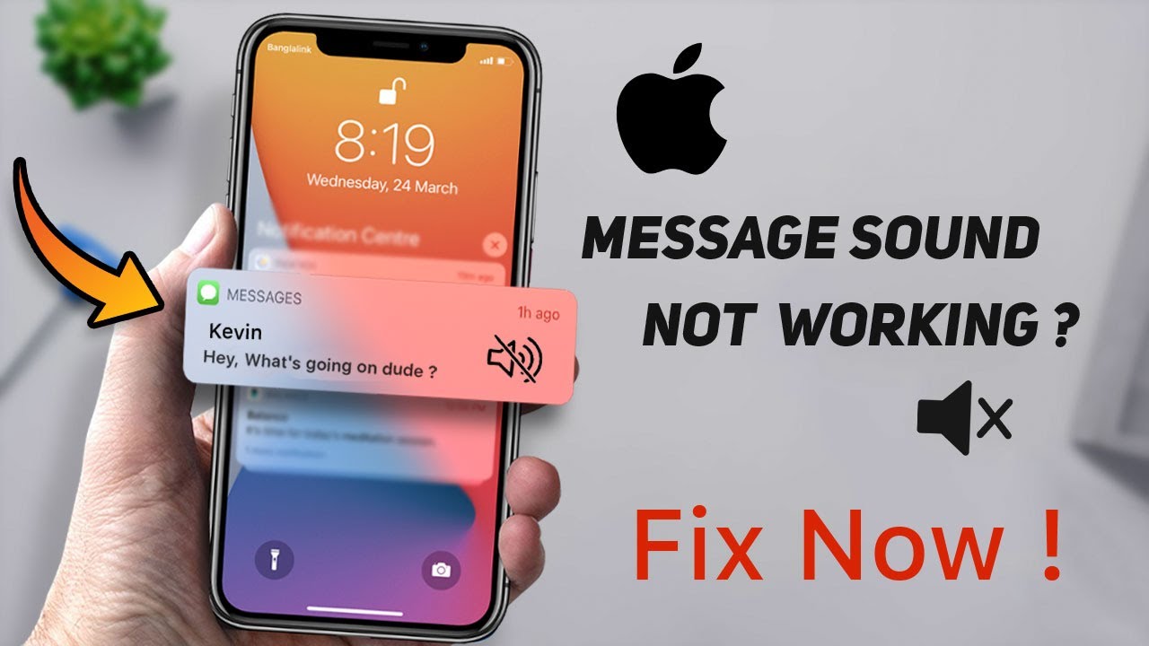 Video thumbnail for iPhone Message Notification Sound Not Working - Muting Text Conversations FIX