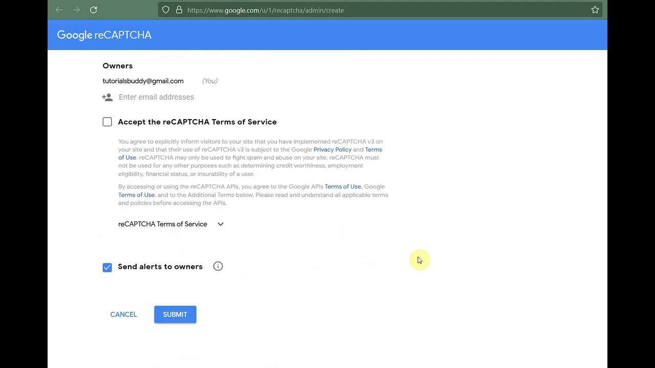 Video thumbnail for Adding Google reCAPTCHA to a website