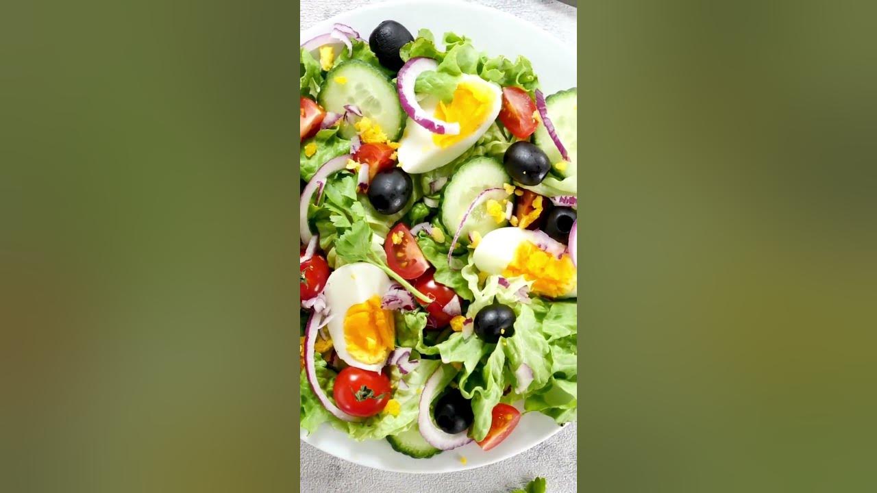 'Video thumbnail for Tasteful Salads with a Nutritional Boost! #shorts'