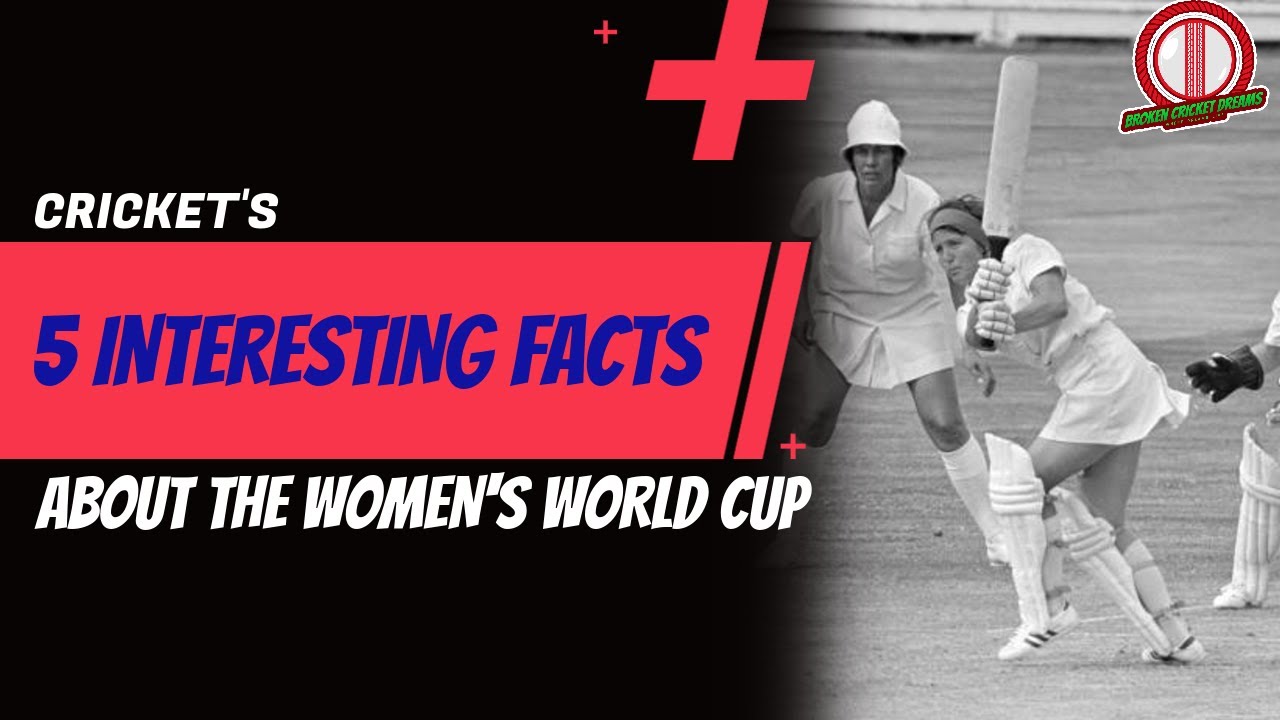 Video thumbnail for 5 Interesting Facts About the Women's Cricket World Cup You Probably DID NOT KNOW | WOMEN'S WC FACTS