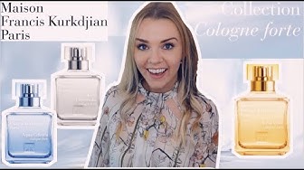 'Video thumbnail for MAISON FRANCIS KURKDJIAN COLLECTION COLOGNE FORTE PERFUME RANGE REVIEW | Soki London'