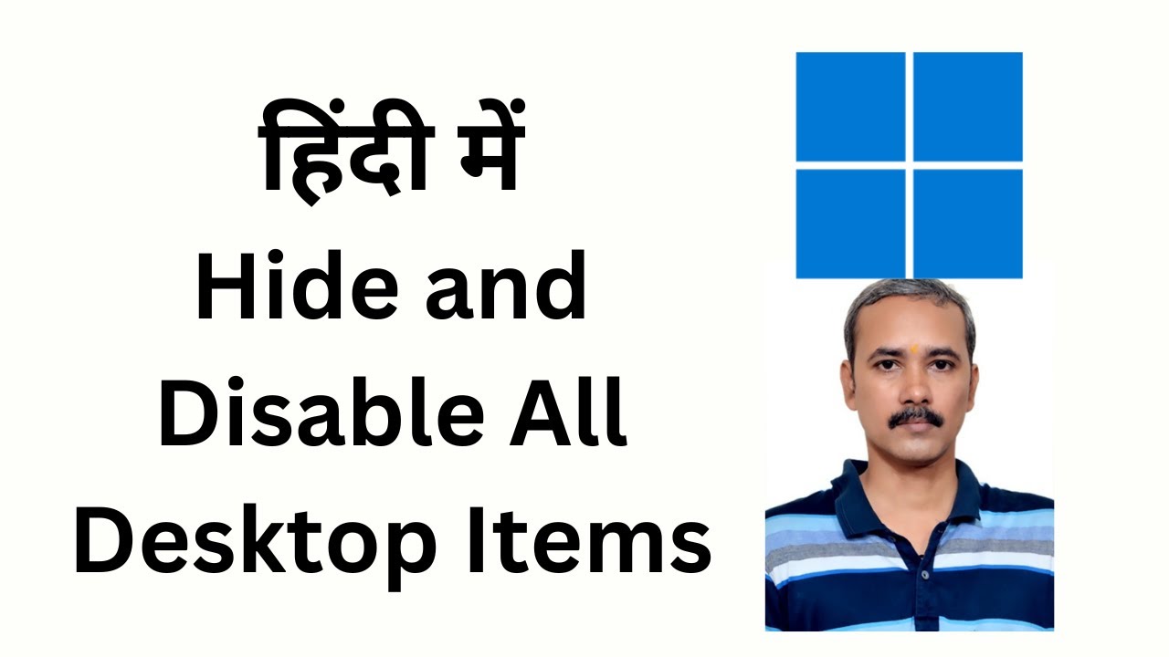 'Video thumbnail for How to Hide and Disable All Desktop Items on Windows 11?'