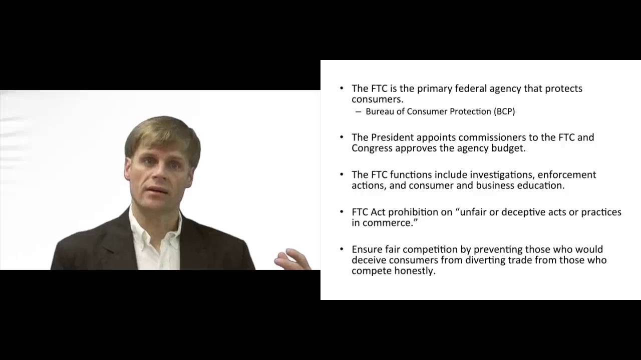 'Video thumbnail for Federal Trade Commission'