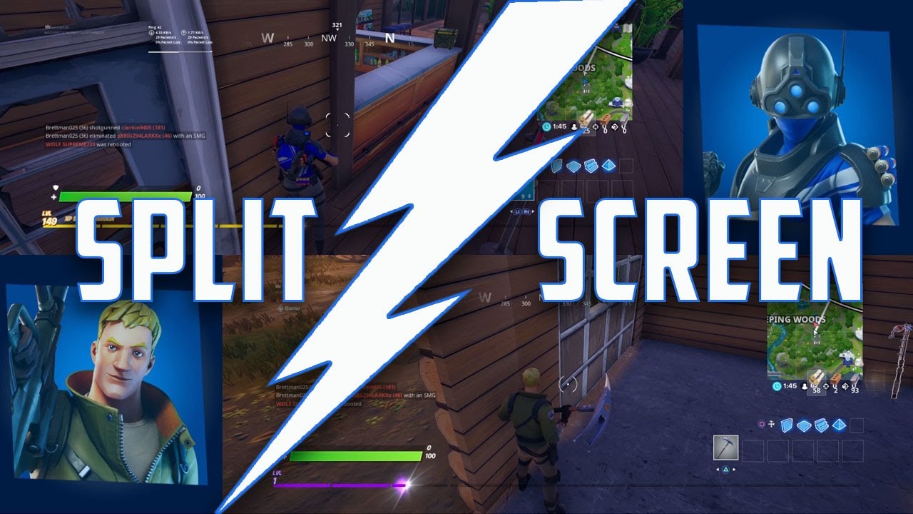 Video thumbnail for Fortnite Split Screen PS4 Tutorial ✔️
