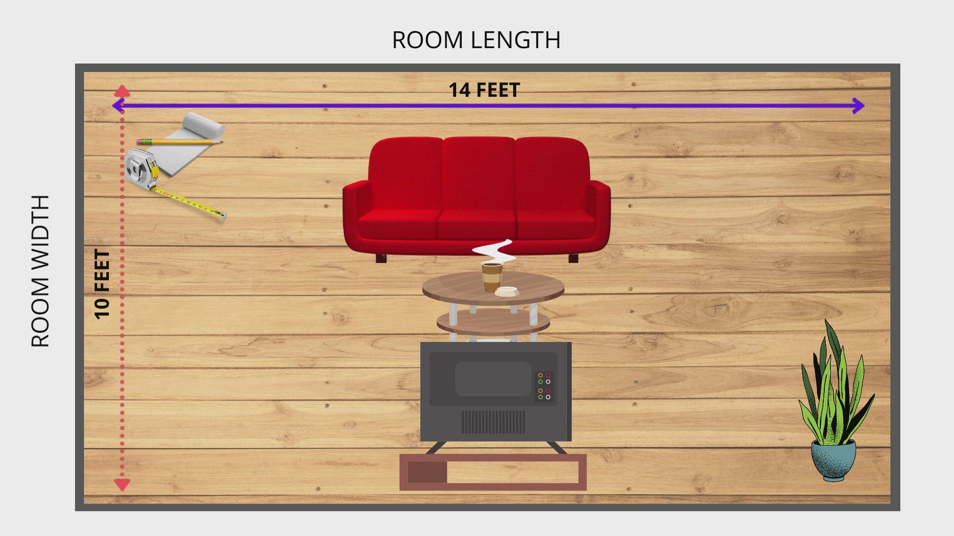 Video thumbnail for Measuring A Rectangular Room