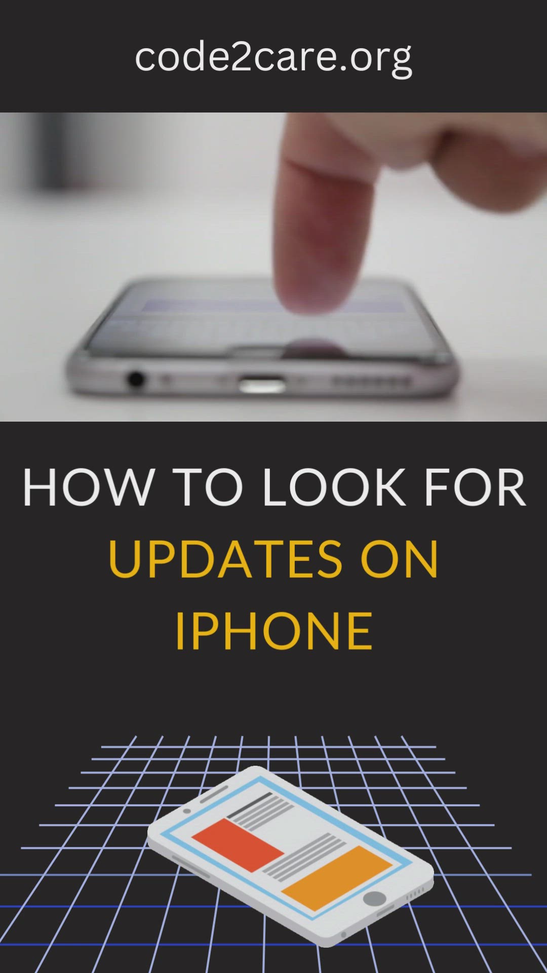'Video thumbnail for How to look for Software Updates on iPhone'