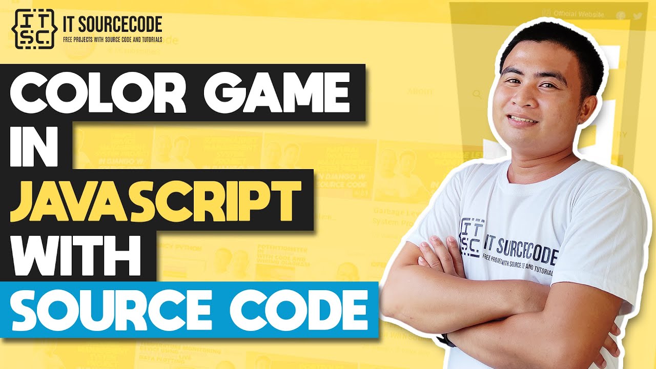 'Video thumbnail for Color Game in Javascript with Source Code | Javascript Projects with Source Code'