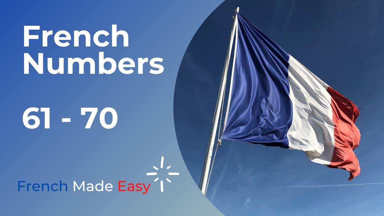 Video thumbnail for French Numbers 61-70