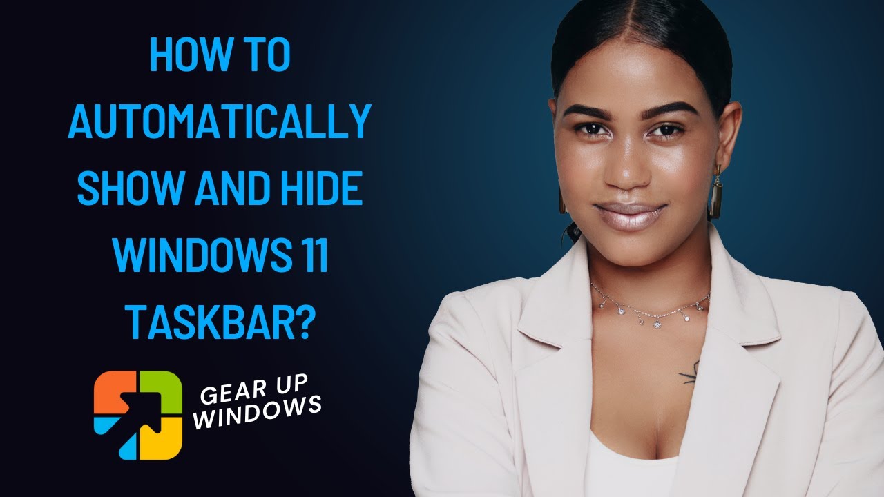 'Video thumbnail for How to Automatically Show and Hide Windows 11 Taskbar?'