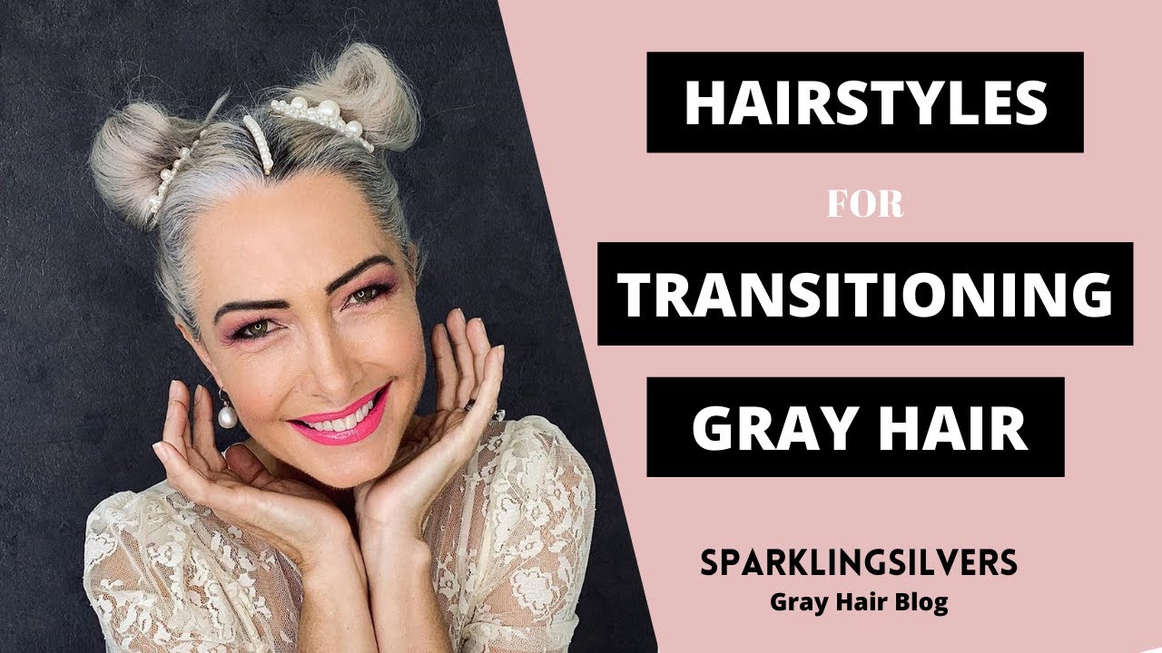 'Video thumbnail for TRANSITIONING GRAY HAIR STYLES | SPARKLINGSILVERS'