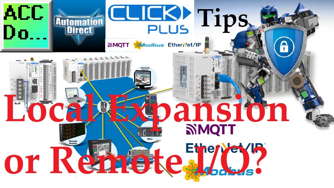 'Video thumbnail for Click PLC Local Expansion or Remote I/O?'