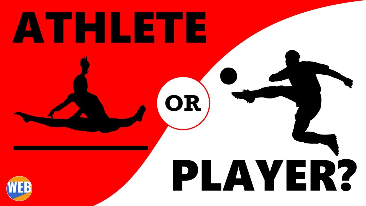 'Video thumbnail for Do you know the difference between an 🎿ATHLETE and a ⚽PLAYER?'