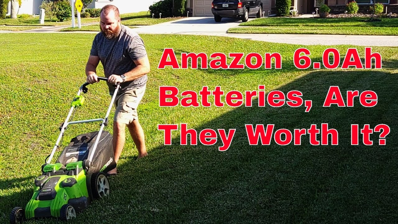 Video thumbnail for Are 40 Volt Greenworks Cheap Amazon Batteries Worth It?