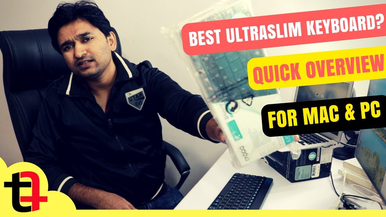 Video thumbnail for Rapoo E6100 Bluetooth Wireless Keyboard Unboxing And Hands On Review