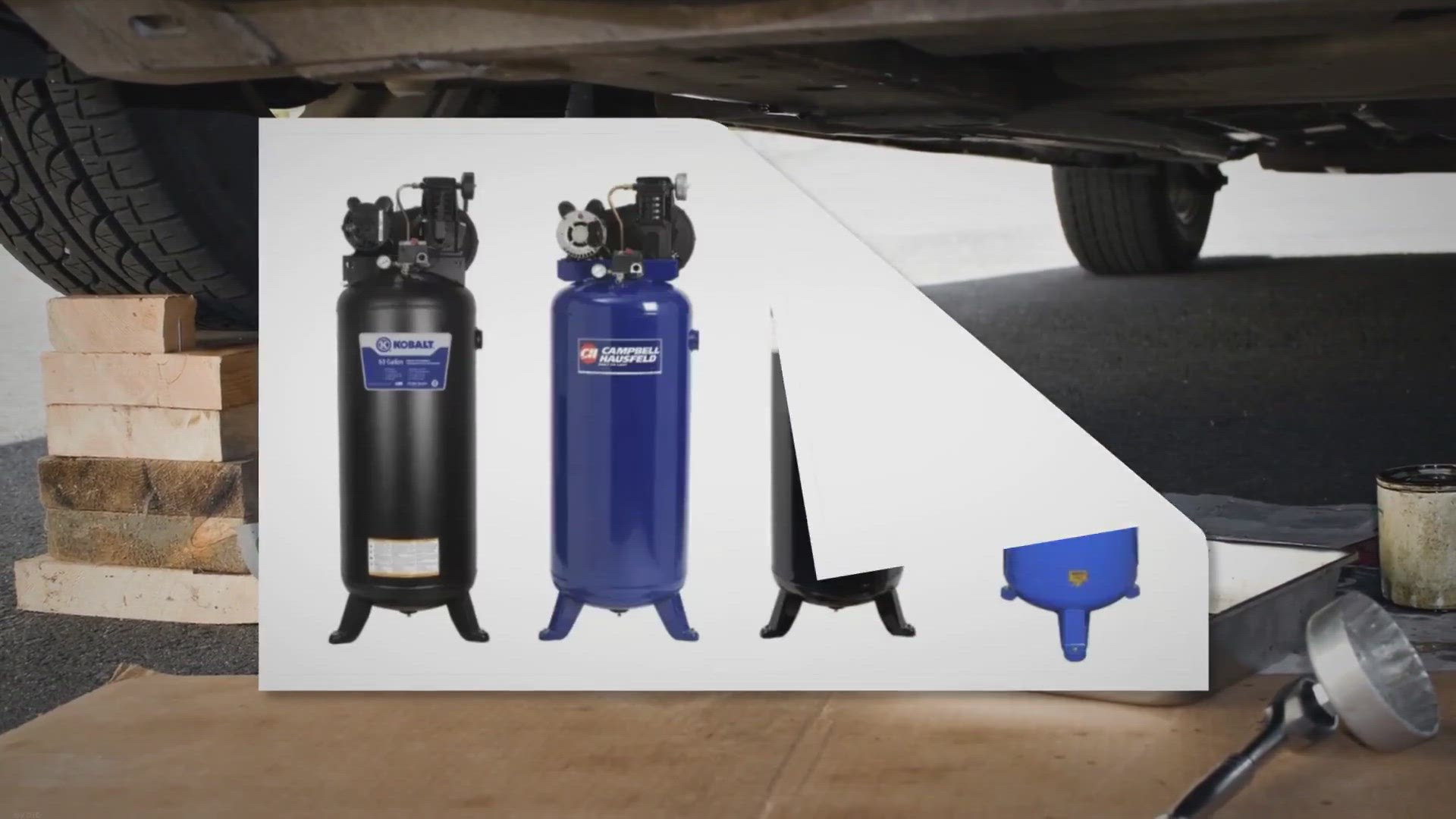 Video thumbnail for Husky vs Kobalt Air Compressor in 2022: Which is the best