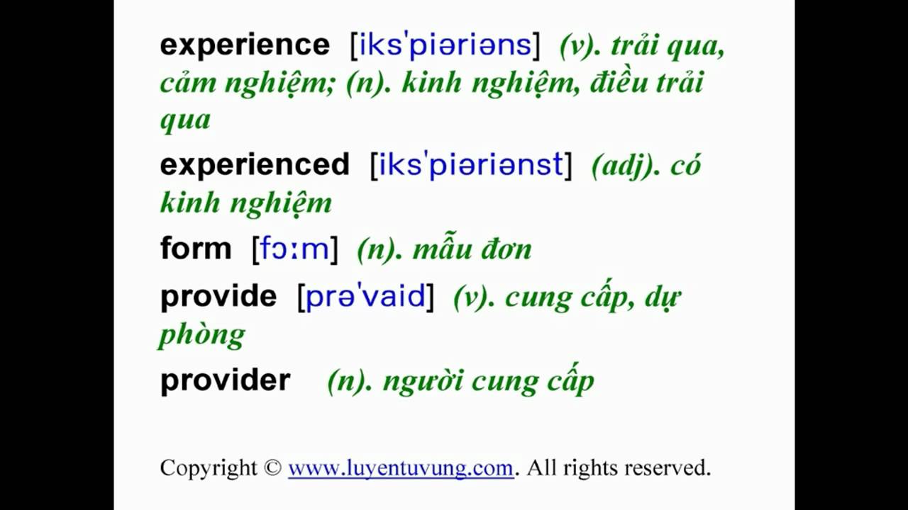 'Video thumbnail for Learn English Vocabulary - Grade 10 - Unit 02 - Lesson 02'
