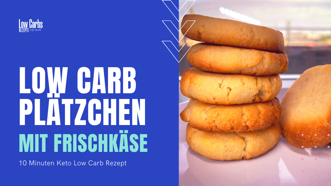 Video thumbnail for Low Carb Plätzchen mit Frischkäse - Low Carbs Rezepte