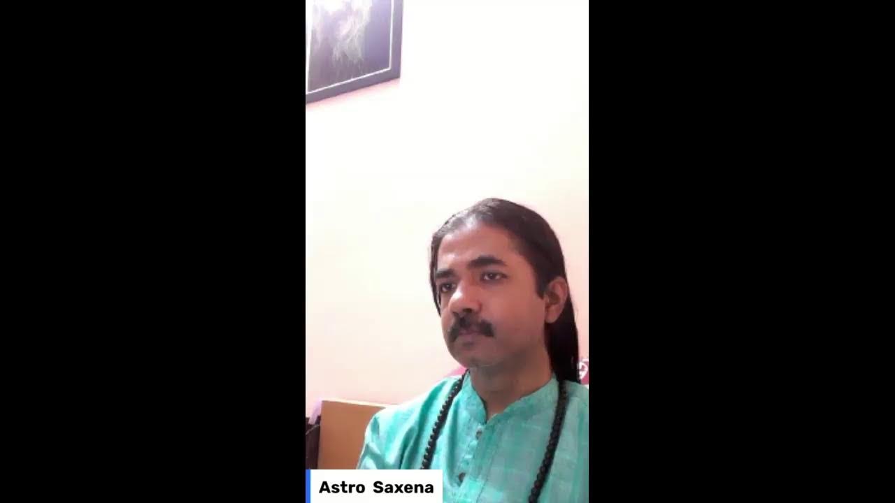 Video thumbnail for Live Astrology Q&A Session - No questions on Marriage and Remedies please