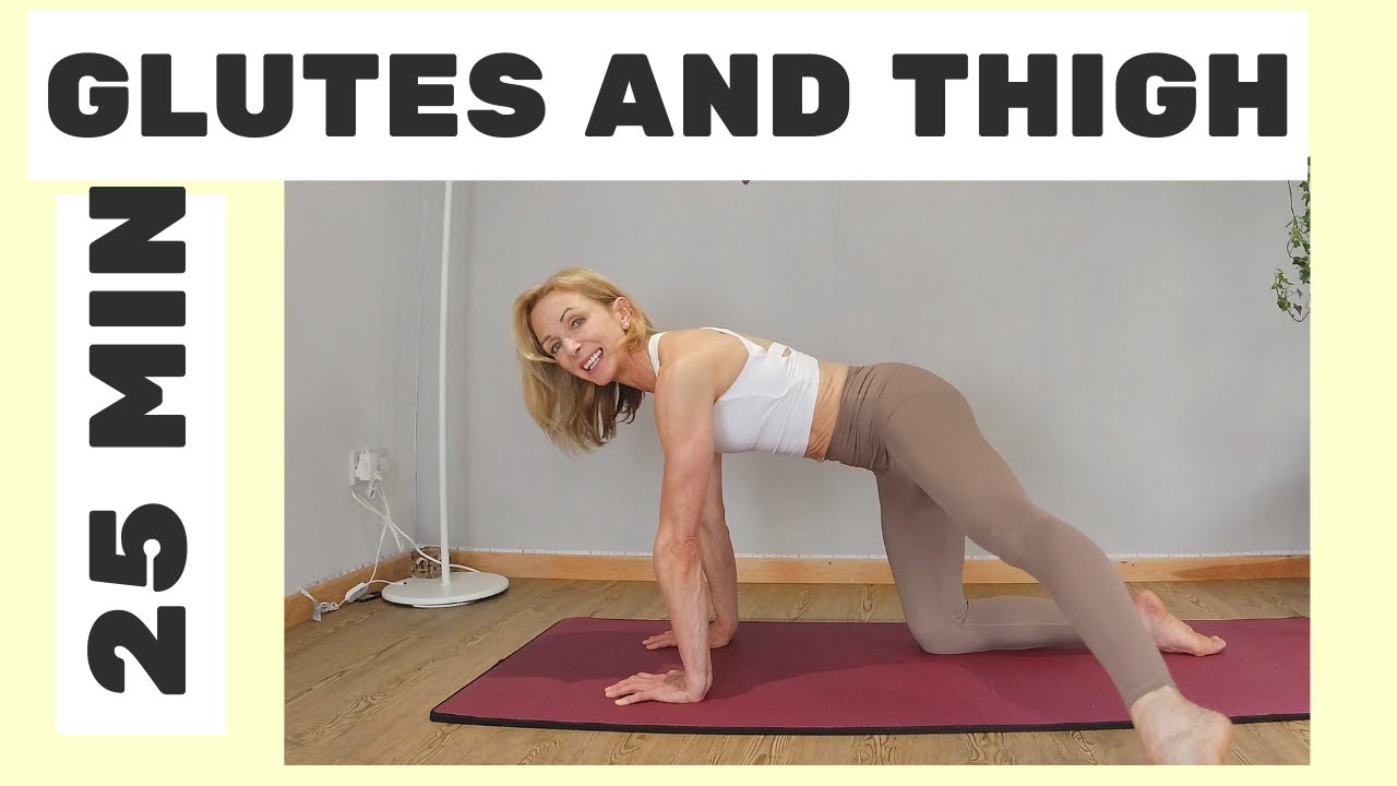 Video thumbnail for Pilates Glutes and Thigh Home Workout