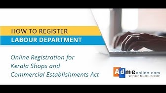 Video thumbnail for Kerala Shops and Establishment Online Registration | How to register a small shop in kerala