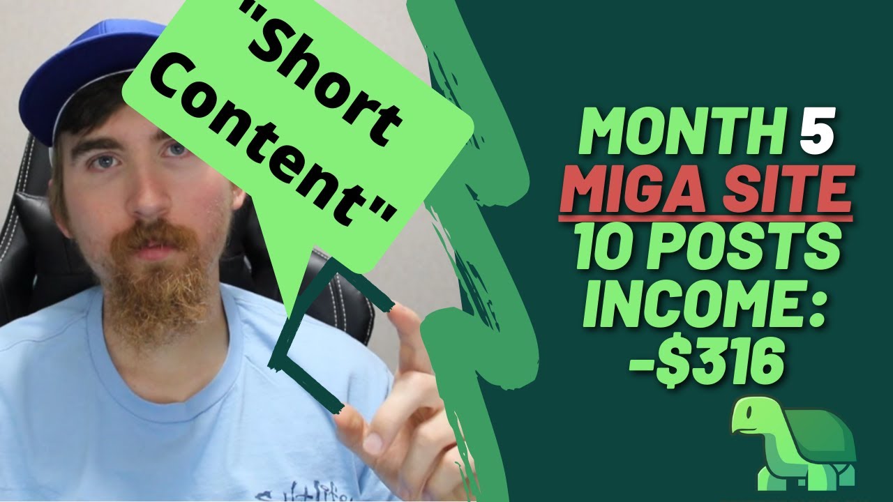 Video thumbnail for Month 5 Blog Report | Short Content & Pinterest | MIGA Site