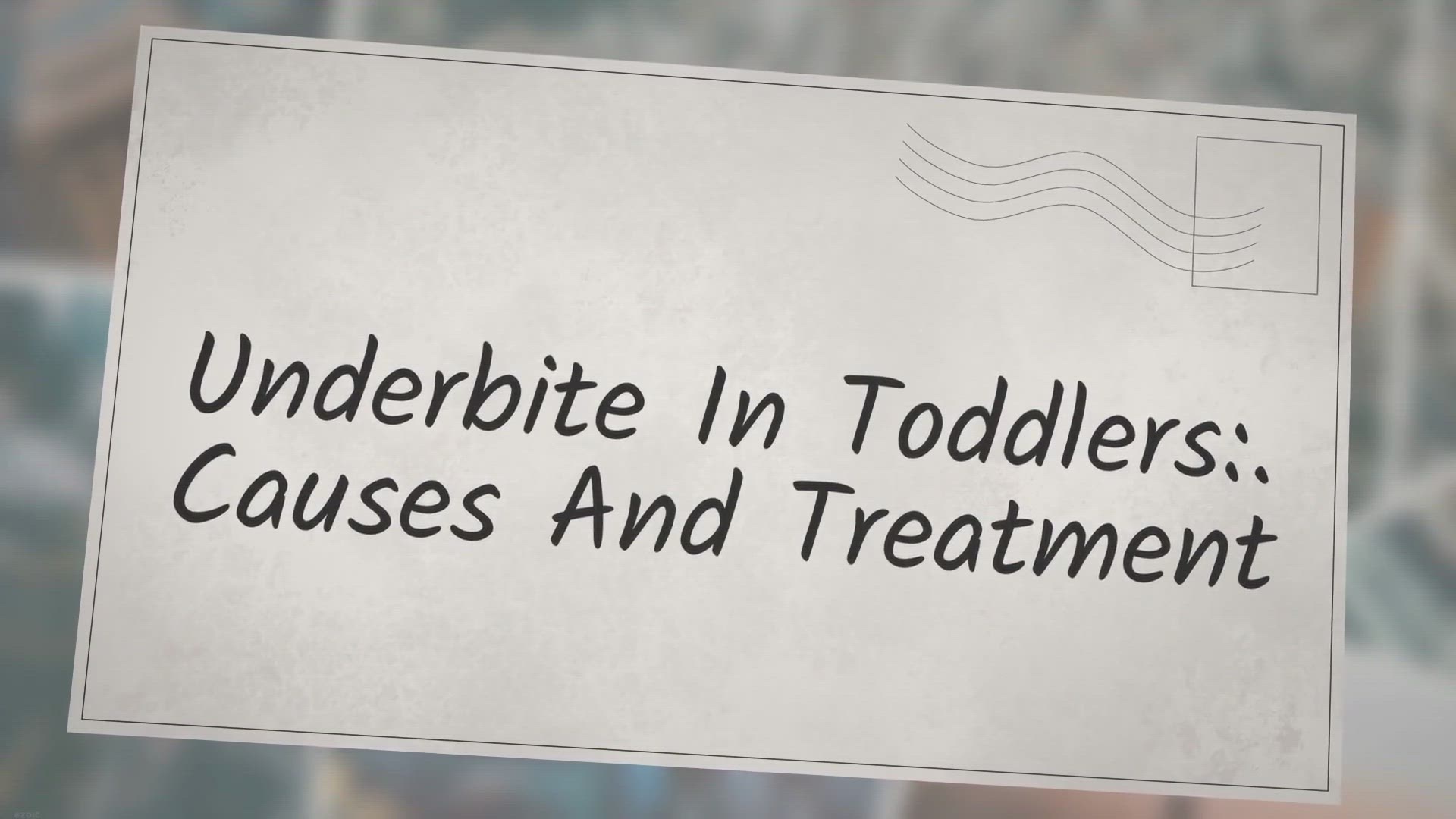 Video thumbnail for Underbite In Toddlers: Causes And Treatment