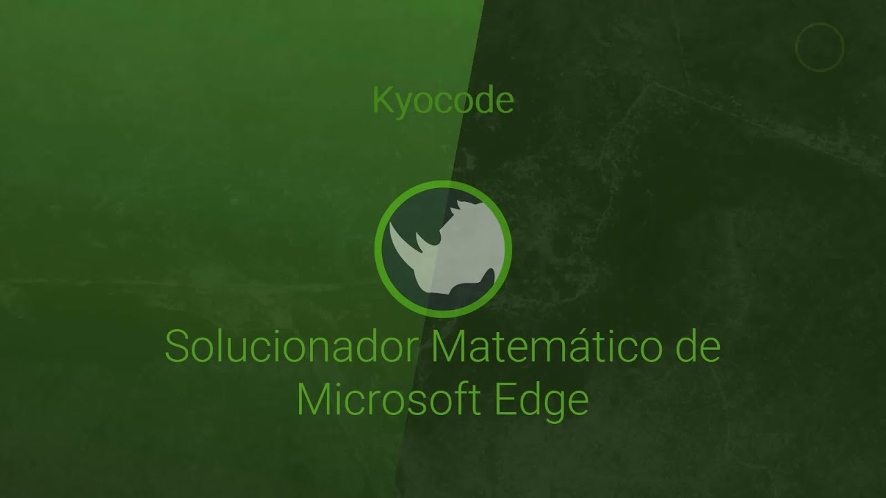 Video thumbnail for Solucionador matemático de Microsoft Edge