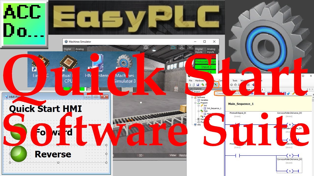 'Video thumbnail for EasyPLC Software Suite - Quick Start'