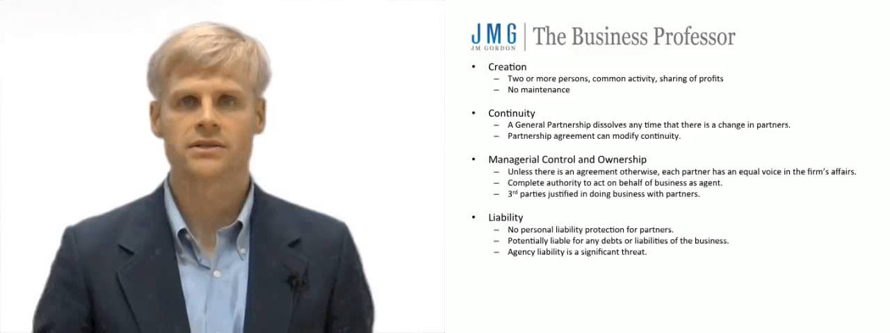 'Video thumbnail for General Partnership - Explained'