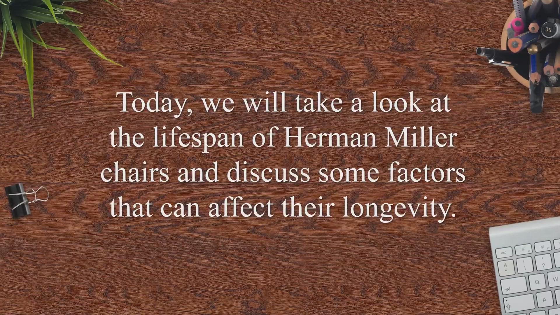 'Video thumbnail for How Long Do Herman Miller Chairs Last? Find Out Here'