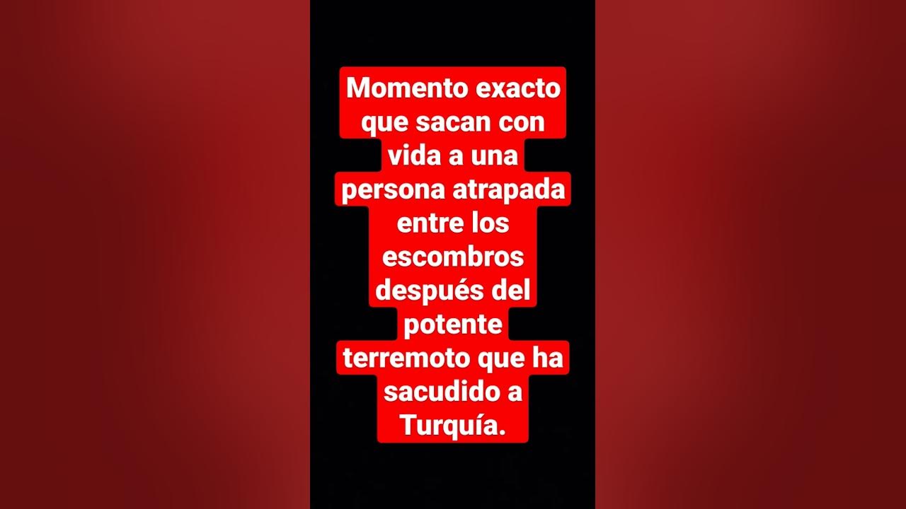 Video thumbnail for #earthquake #turquía #türkiye 🤯😰😨😨🤕#shortsfeed #Short