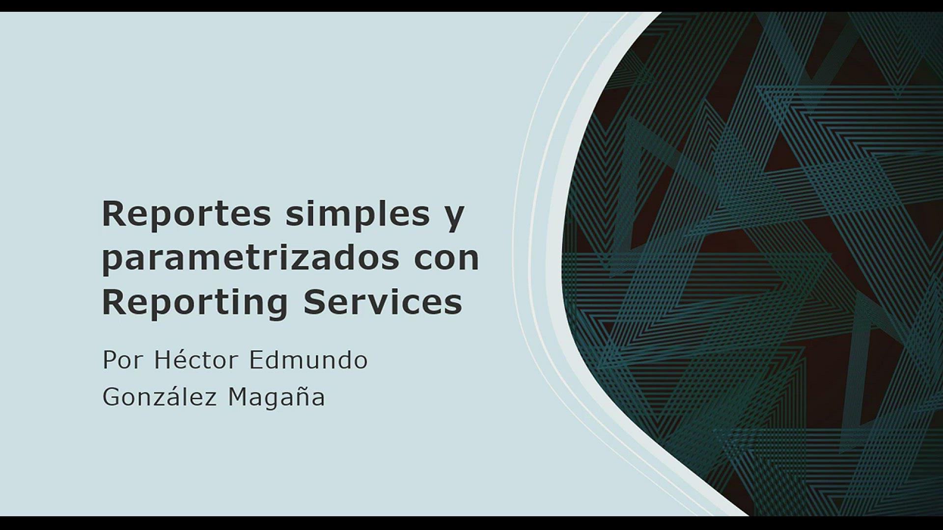 'Video thumbnail for Reportes con Reporting Services para principiantes.'