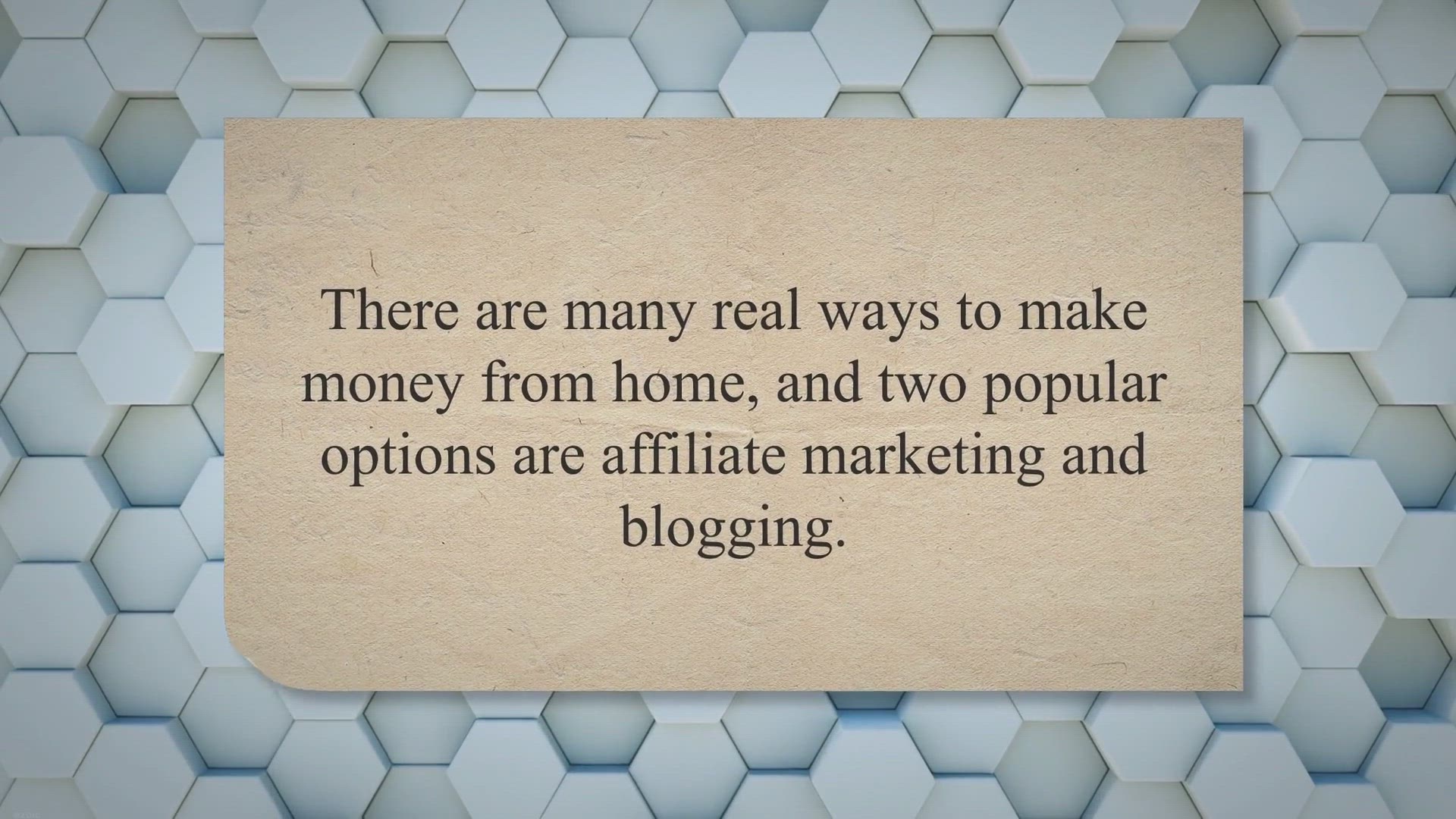 Video thumbnail for Real ways to make money from home in the uk
