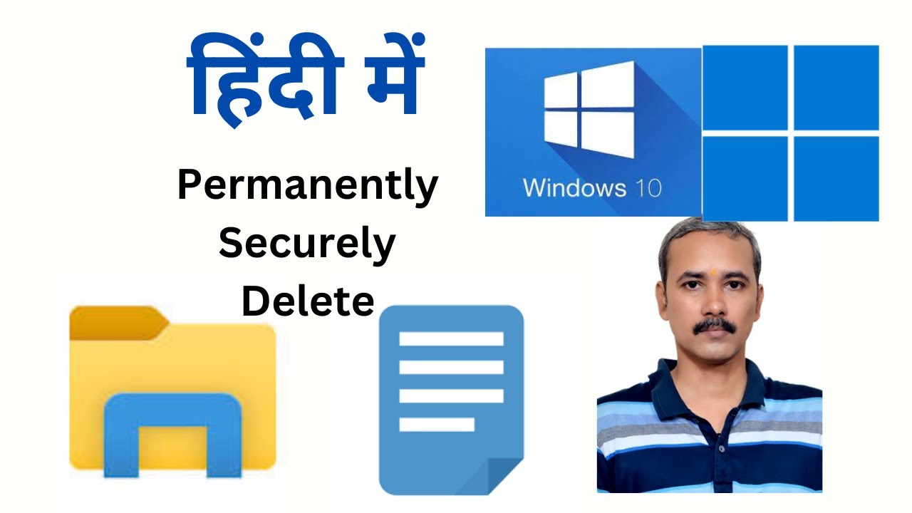 'Video thumbnail for How to Permanently and Securely Delete Files or Folders in Windows 11 or 10?'