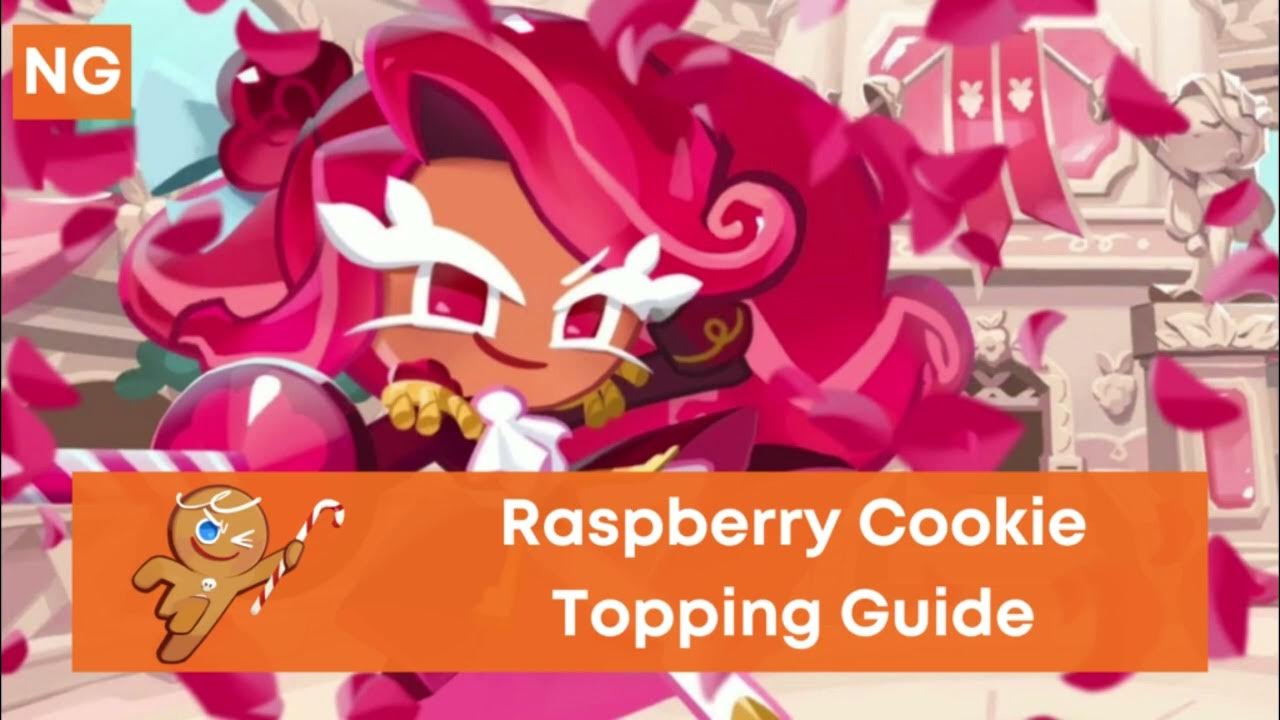'Video thumbnail for Best Raspberry Cookie Toppings Build (Cookie Run Kingdom)'