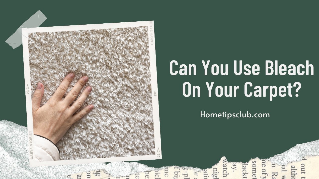 Video thumbnail for Can You Use Bleach On a Carpet? (What You Need To Know)