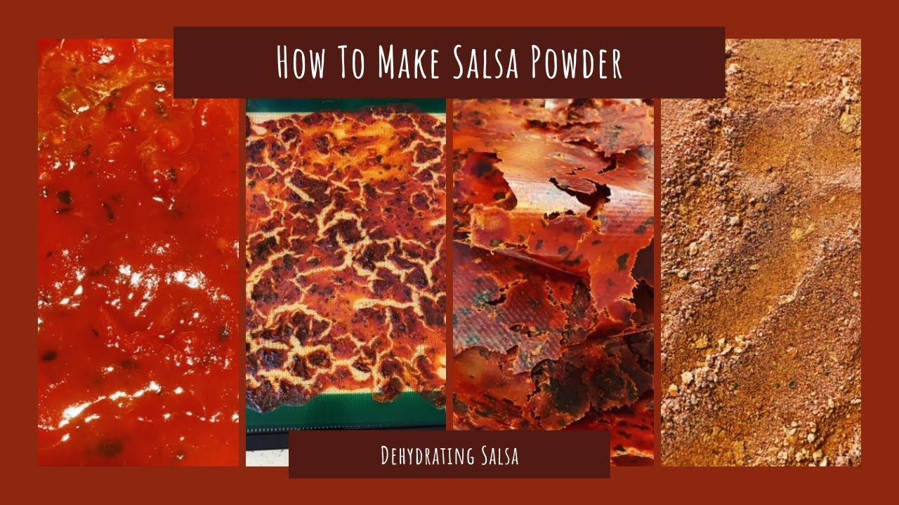 Video thumbnail for How To Make Salsa Powder // Dehydrating Salsa // Jeni Gough