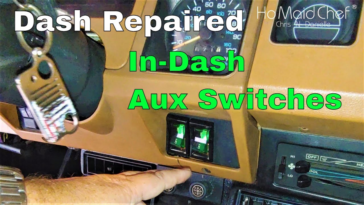 Video thumbnail for Dash Repair And Custom Aux Switches || Jeep Mods E50